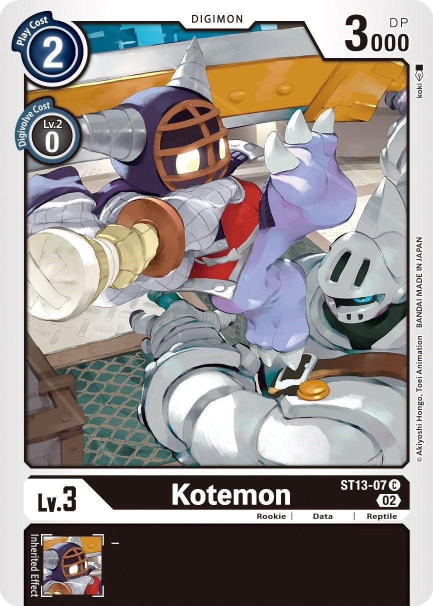 Kotemon [ST13-07] [Starter Deck: Ragnaloardmon] | Black Swamp Games