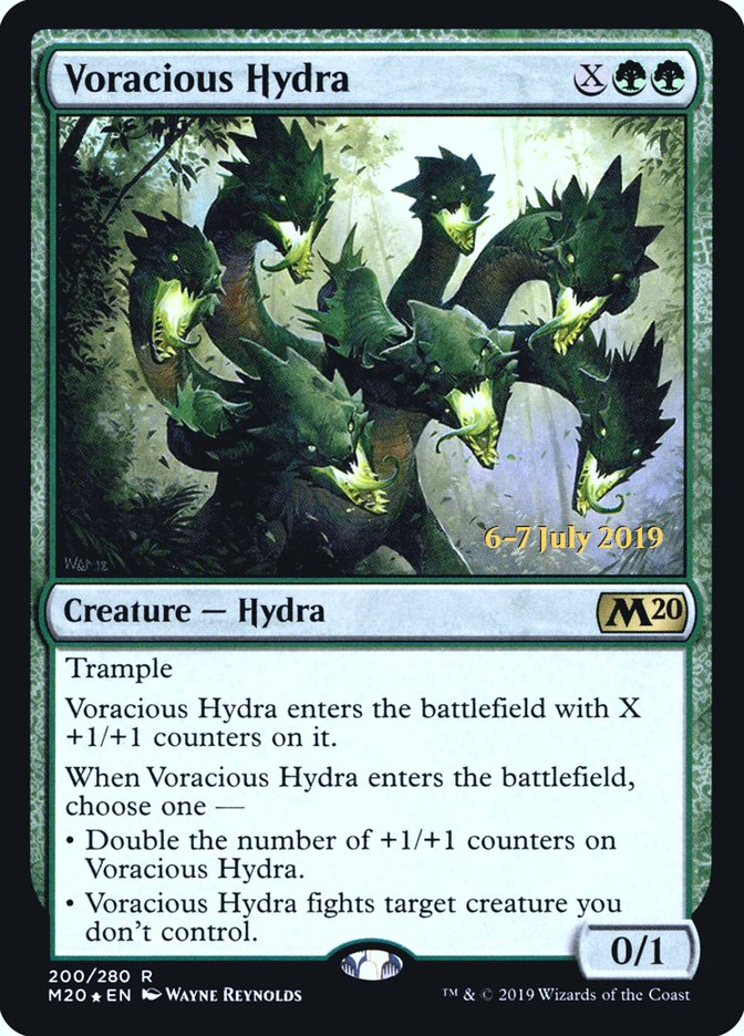 Voracious Hydra  [Core Set 2020 Prerelease Promos] | Black Swamp Games