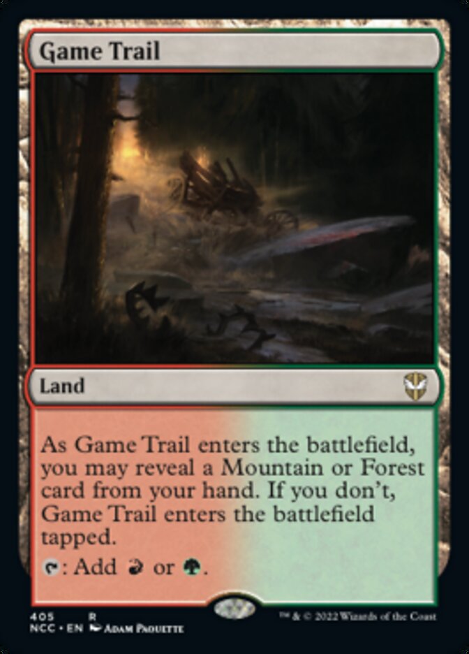 Game Trail [Streets of New Capenna Commander] | Black Swamp Games