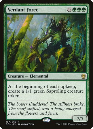 Verdant Force [Dominaria] | Black Swamp Games