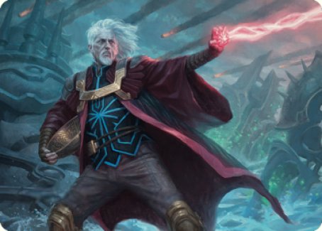 Urza, Lord Protector Art Card [The Brothers' War Art Series] | Black Swamp Games