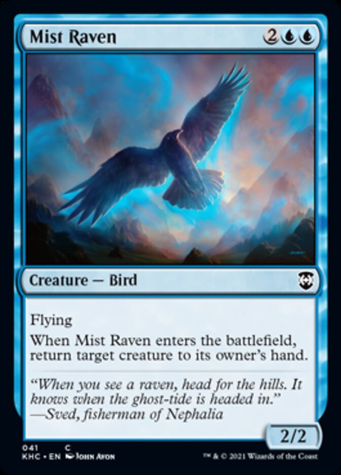 Mist Raven [Kaldheim Commander] | Black Swamp Games