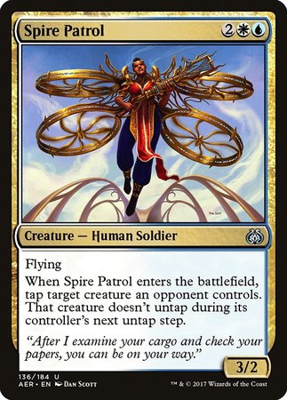 Spire Patrol [Aether Revolt] | Black Swamp Games