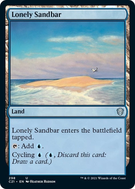 Lonely Sandbar [Commander 2021] | Black Swamp Games