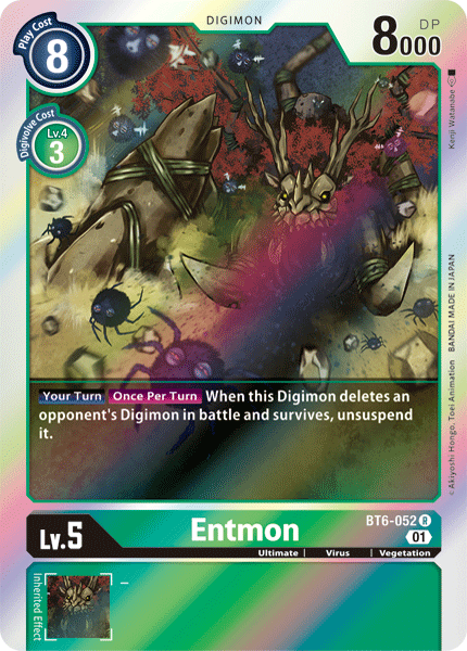 Entmon [BT6-052] [Double Diamond] | Black Swamp Games