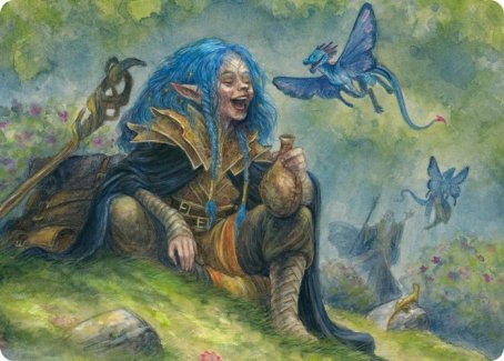 Feywild Trickster Art Card [Dungeons & Dragons: Adventures in the Forgotten Realms Art Series] | Black Swamp Games