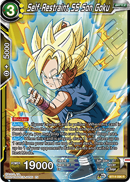 Self-Restraint SS Son Goku (BT14-096) [Cross Spirits] | Black Swamp Games