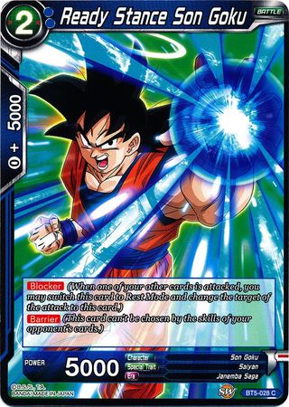 Ready Stance Son Goku (BT5-028) [Miraculous Revival] | Black Swamp Games