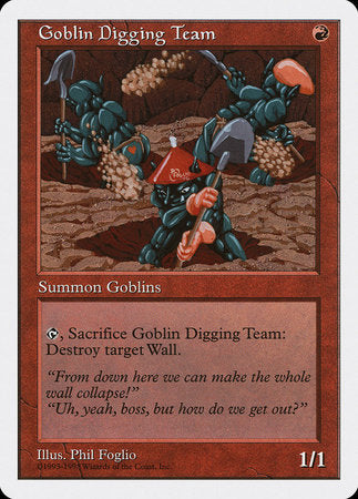 Goblin Digging Team [Anthologies] | Black Swamp Games