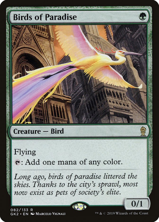 Birds of Paradise [Ravnica Allegiance Guild Kit] | Black Swamp Games