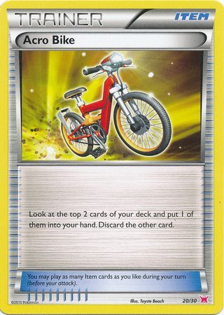 Acro Bike (20/30) [XY: Trainer Kit 2 - Latias] | Black Swamp Games