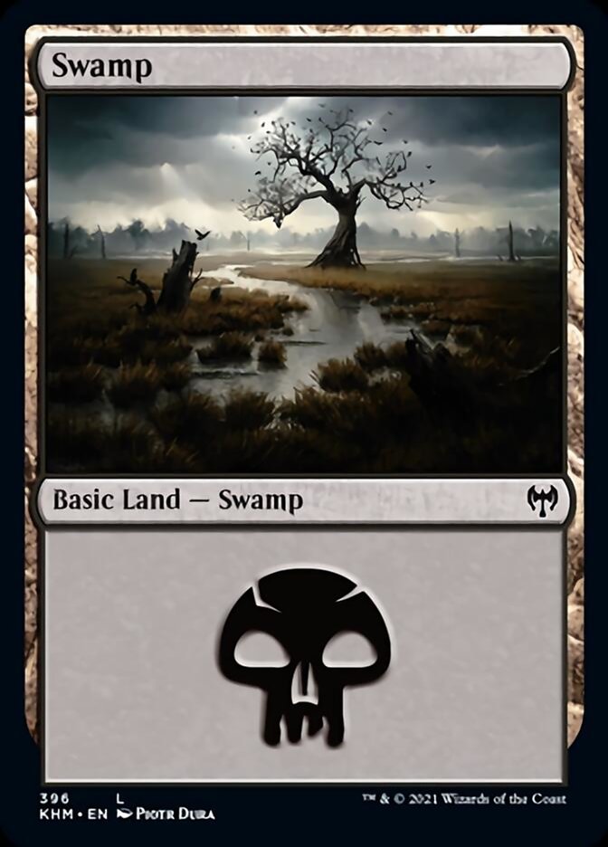 Swamp (396) [Kaldheim] | Black Swamp Games