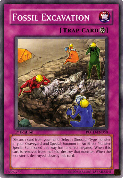 Fossil Excavation [POTD-EN058] Common | Black Swamp Games