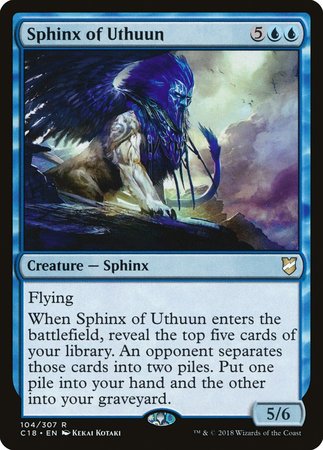 Sphinx of Uthuun [Commander 2018] | Black Swamp Games