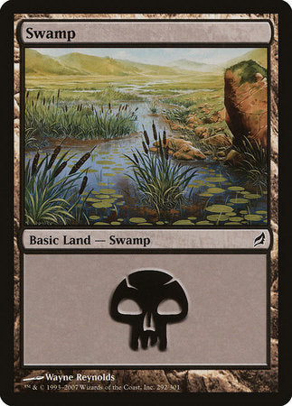 Swamp (292) [Lorwyn] | Black Swamp Games