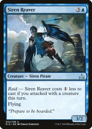 Siren Reaver [Rivals of Ixalan] | Black Swamp Games