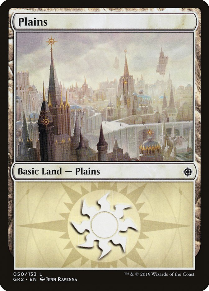 Plains (50) [Ravnica Allegiance Guild Kit] | Black Swamp Games