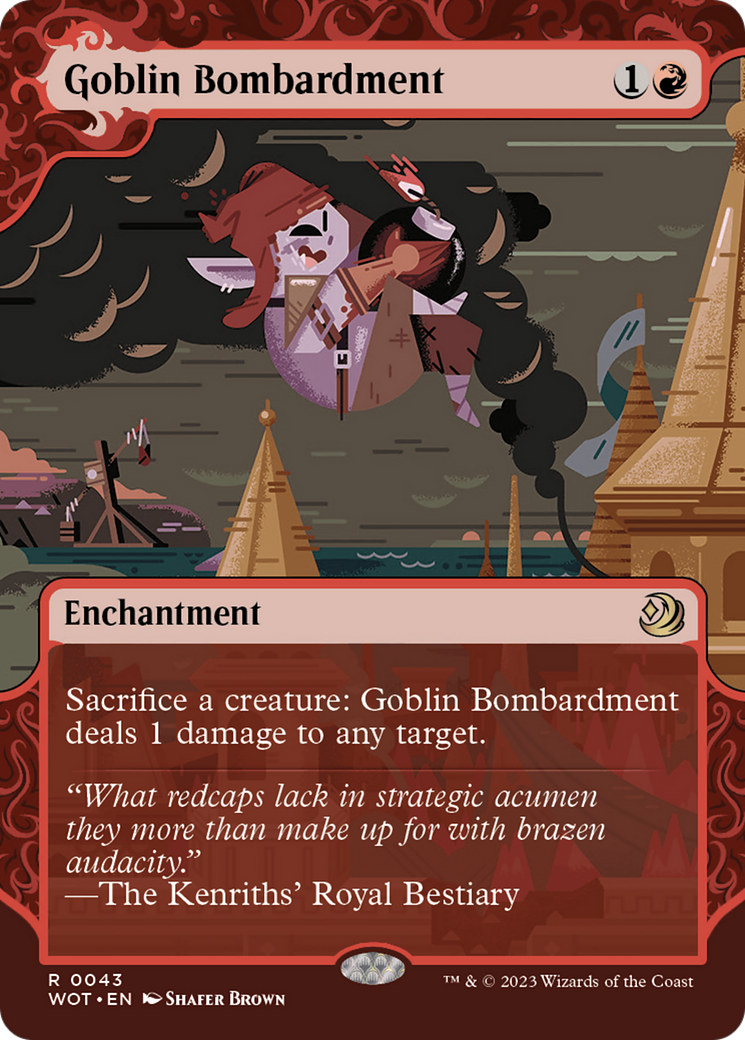 Goblin Bombardment [Wilds of Eldraine: Enchanting Tales] | Black Swamp Games