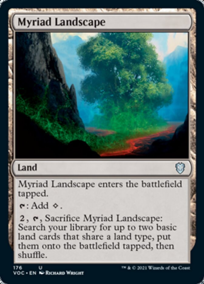 Myriad Landscape [Innistrad: Crimson Vow Commander] | Black Swamp Games