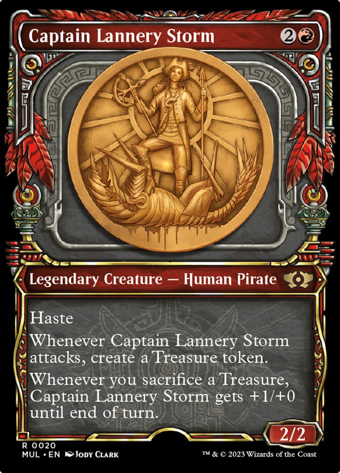 Captain Lannery Storm [Multiverse Legends] | Black Swamp Games