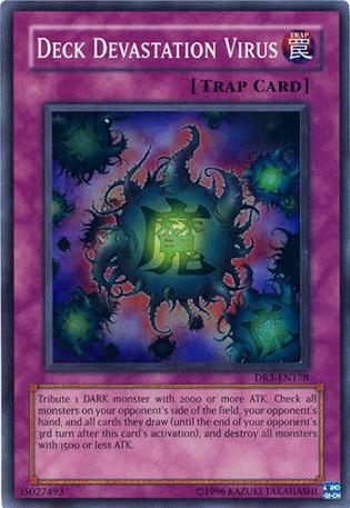 Deck Devastation Virus [DR3-EN178] Super Rare | Black Swamp Games