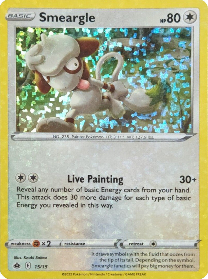 Smeargle (15/15) [McDonald's Promos: Match Battle] | Black Swamp Games