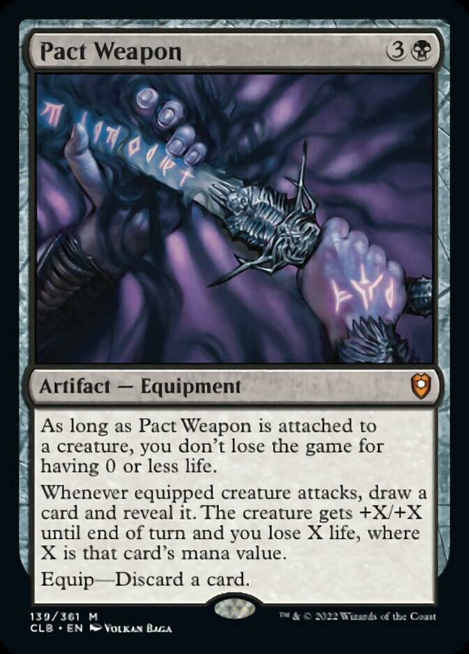 Pact Weapon [Commander Legends: Battle for Baldur's Gate] | Black Swamp Games