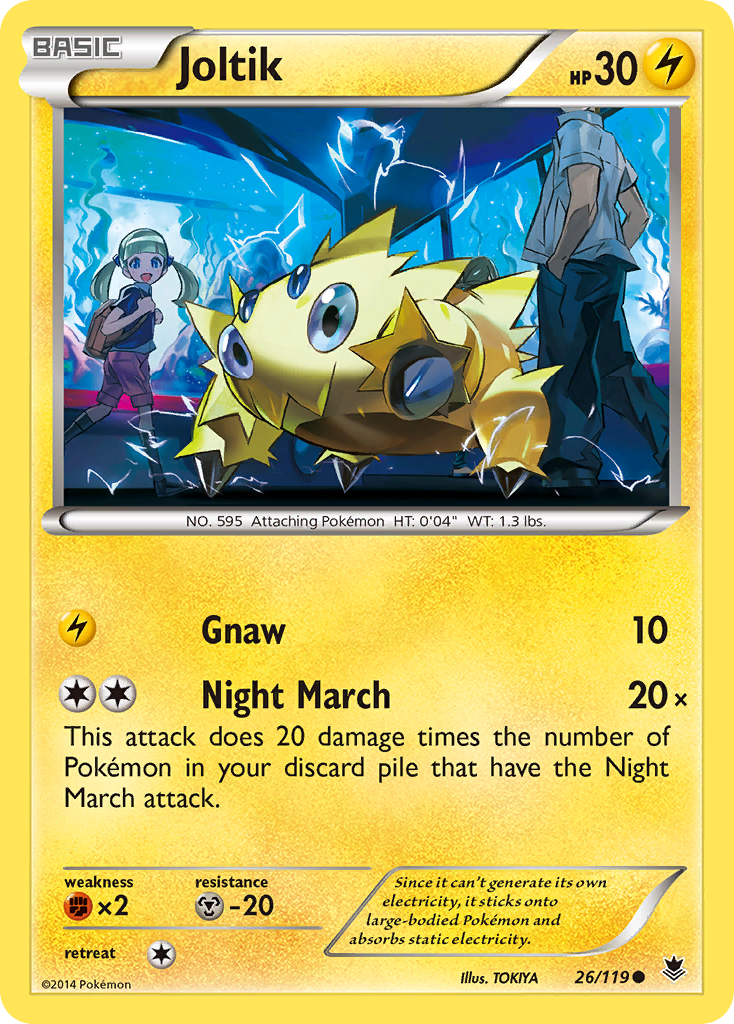 Joltik (26/119) [XY: Phantom Forces] | Black Swamp Games