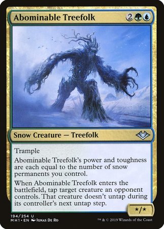 Abominable Treefolk [Modern Horizons] | Black Swamp Games
