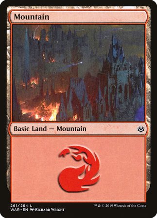 Mountain (261) [War of the Spark] | Black Swamp Games