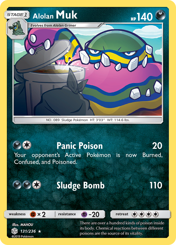 Alolan Muk (131/236) [Sun & Moon: Cosmic Eclipse] | Black Swamp Games