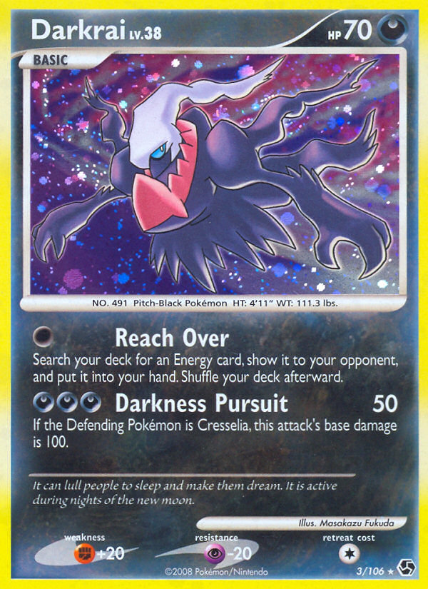 Darkrai (3/106) [Diamond & Pearl: Great Encounters] | Black Swamp Games