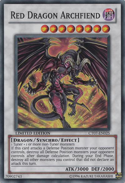 Red Dragon Archfiend [CT07-EN025] Super Rare | Black Swamp Games