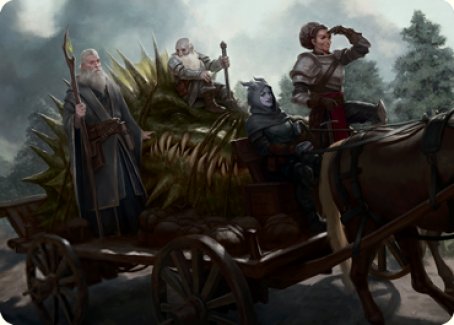 Grim Bounty Art Card [Dungeons & Dragons: Adventures in the Forgotten Realms Art Series] | Black Swamp Games
