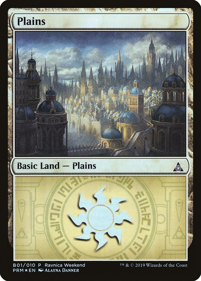 Plains (B01) [Ravnica Allegiance Guild Kit] | Black Swamp Games