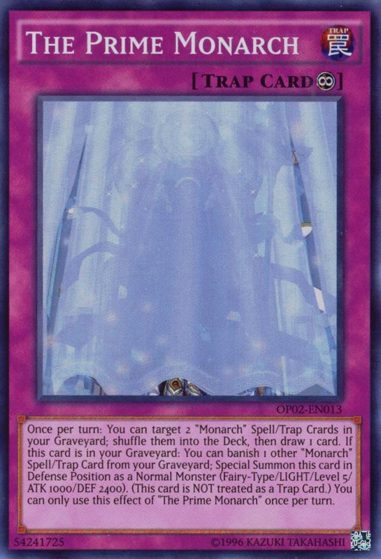 The Prime Monarch [OP02-EN013] Super Rare | Black Swamp Games