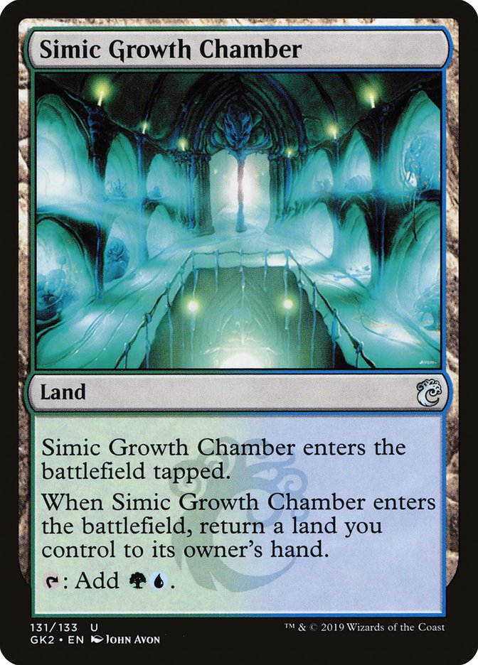 Simic Growth Chamber [Ravnica Allegiance Guild Kit] | Black Swamp Games