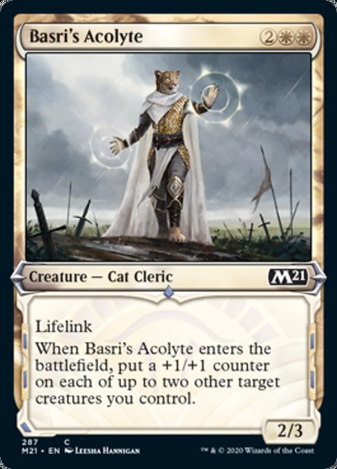 Basri's Acolyte (Showcase) [Core Set 2021] | Black Swamp Games