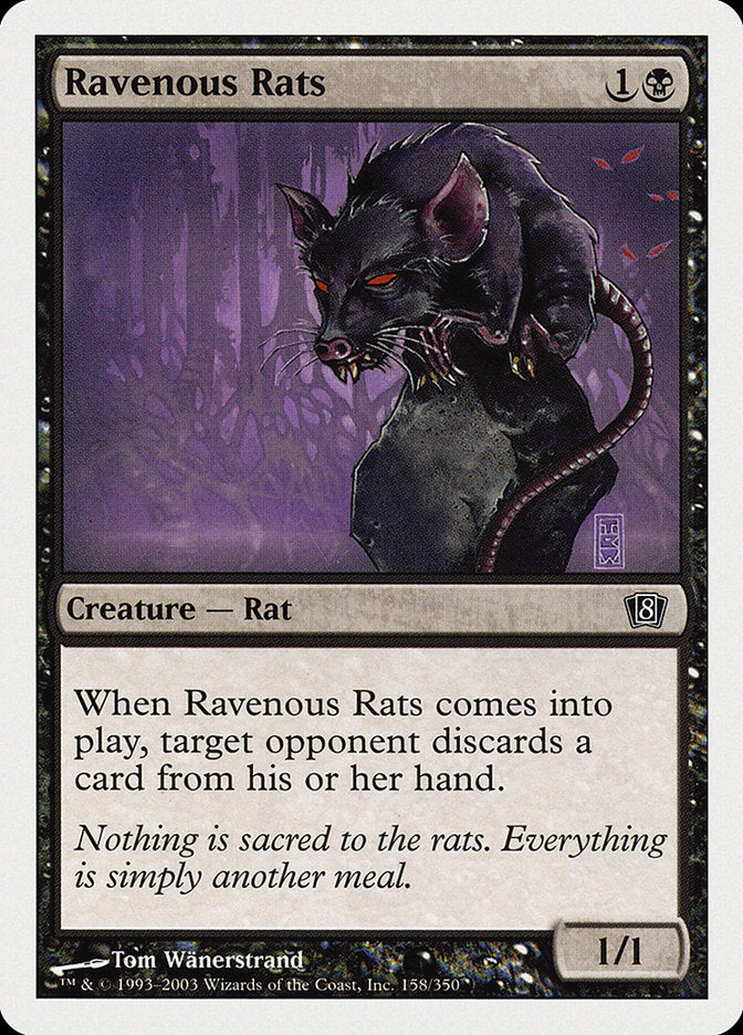 Ravenous Rats [Eighth Edition] | Black Swamp Games
