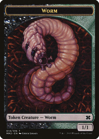 Worm Token [Modern Masters 2015 Tokens] | Black Swamp Games