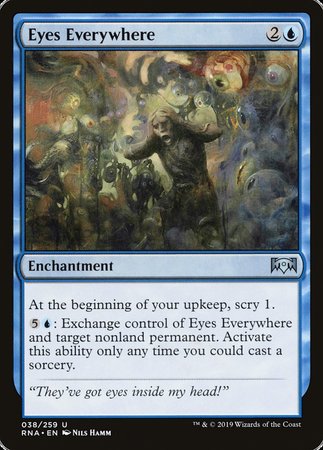 Eyes Everywhere [Ravnica Allegiance] | Black Swamp Games