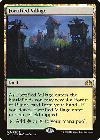 Fortified Village [Shadows over Innistrad] | Black Swamp Games