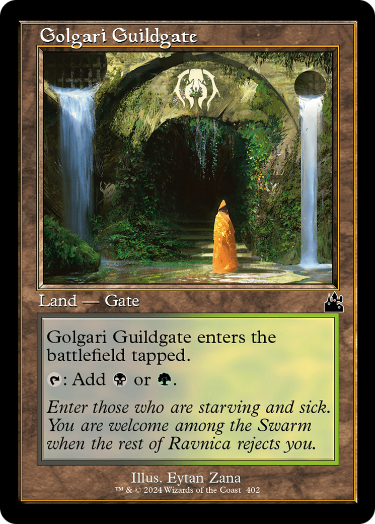 Golgari Guildgate (Retro Frame) [Ravnica Remastered] | Black Swamp Games