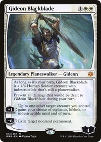 Gideon Blackblade [Promo Pack: Throne of Eldraine] | Black Swamp Games