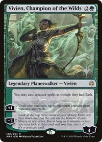 Vivien, Champion of the Wilds [Promo Pack: Throne of Eldraine] | Black Swamp Games