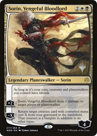 Sorin, Vengeful Bloodlord [Promo Pack: Throne of Eldraine] | Black Swamp Games