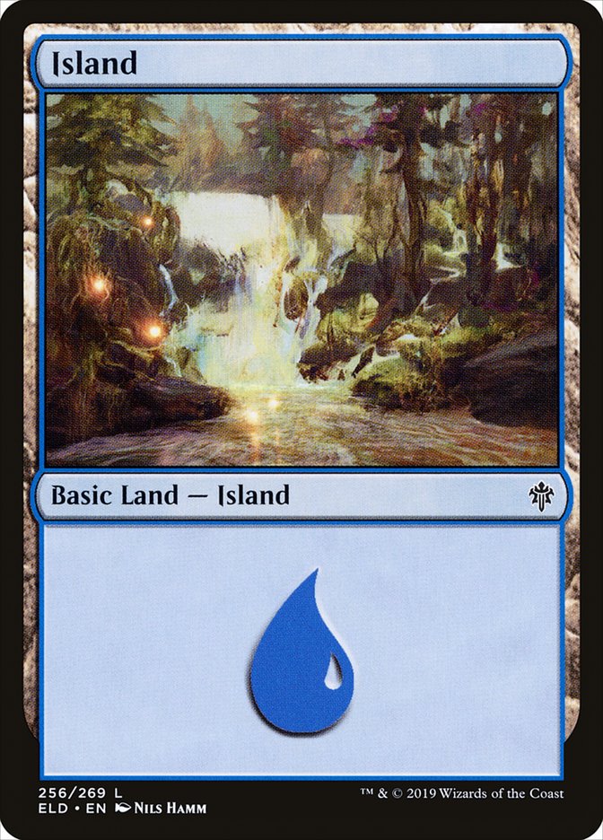 Island (256) [Throne of Eldraine] | Black Swamp Games