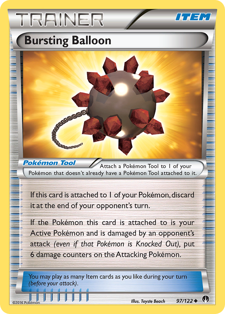 Bursting Balloon (97/122) [XY: BREAKpoint] | Black Swamp Games