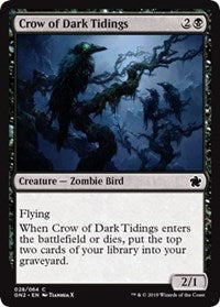 Crow of Dark Tidings [Magic Game Night 2019] | Black Swamp Games