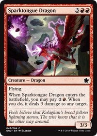 Sparktongue Dragon [Magic Game Night 2019] | Black Swamp Games